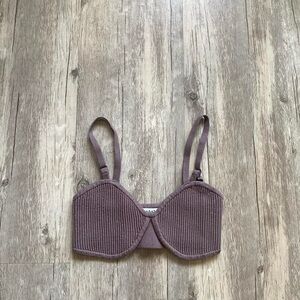 Aritzia Babaton Sculpt Knit Bra Top